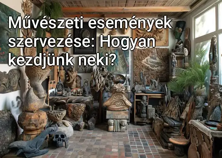 Művészeti események szervezése: Hogyan kezdjünk neki?