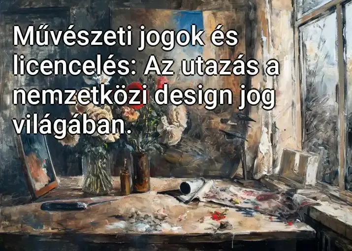 Művészeti jogok és licencelés: Az utazás a nemzetközi design jog világában.