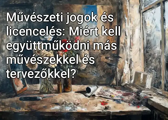 Művészeti jogok és licencelés: Miért kell együttműködni más művészekkel és tervezőkkel?