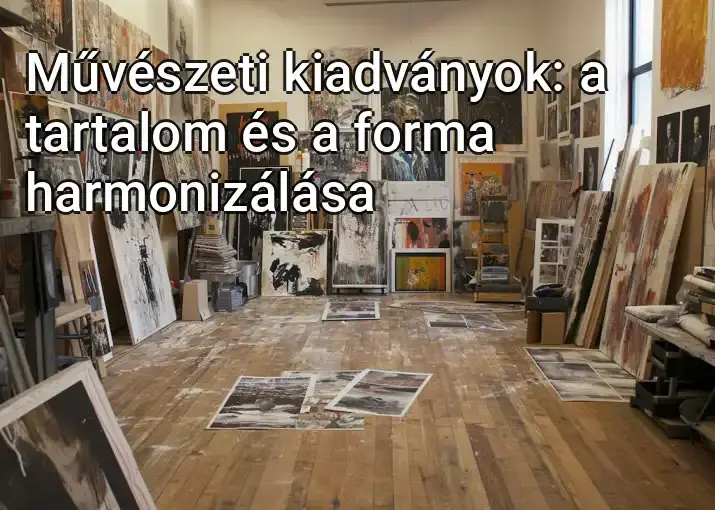 Művészeti kiadványok: a tartalom és a forma harmonizálása