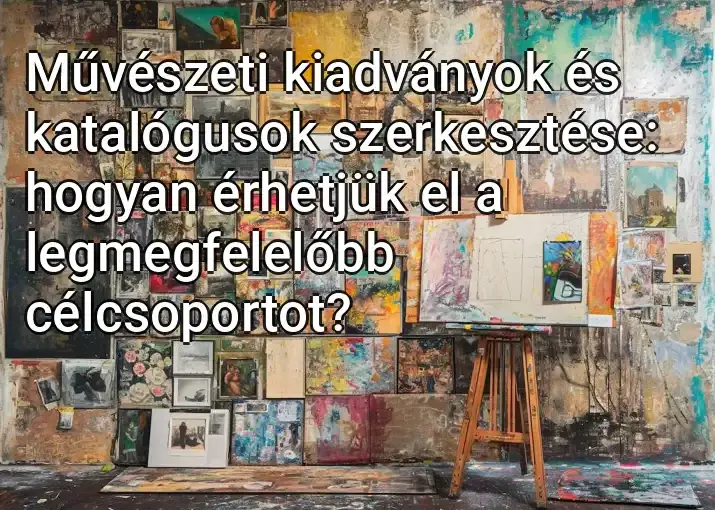 Művészeti kiadványok és katalógusok szerkesztése: hogyan érhetjük el a legmegfelelőbb célcsoportot?