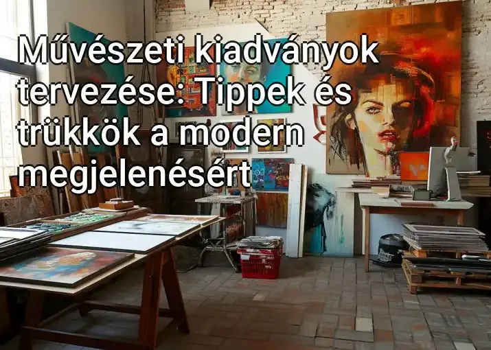 Művészeti kiadványok tervezése: Tippek és trükkök a modern megjelenésért