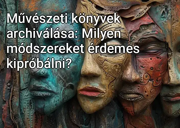 Művészeti könyvek archiválása: Milyen módszereket érdemes kipróbálni?