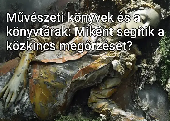 Művészeti könyvek és a könyvtárak: Miként segítik a közkincs megőrzését?