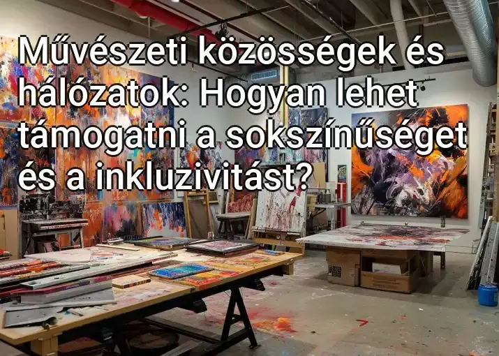 Művészeti közösségek és hálózatok: Hogyan lehet támogatni a sokszínűséget és a inkluzivitást?