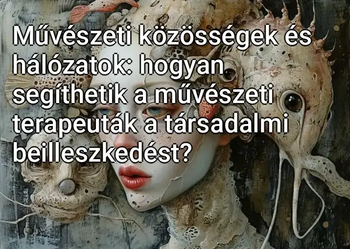 Művészeti közösségek és hálózatok: hogyan segíthetik a művészeti terapeuták a társadalmi beilleszkedést?