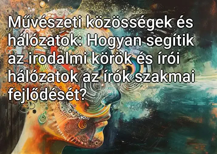 Művészeti közösségek és hálózatok: Hogyan segítik az irodalmi körök és írói hálózatok az írók szakmai fejlődését?