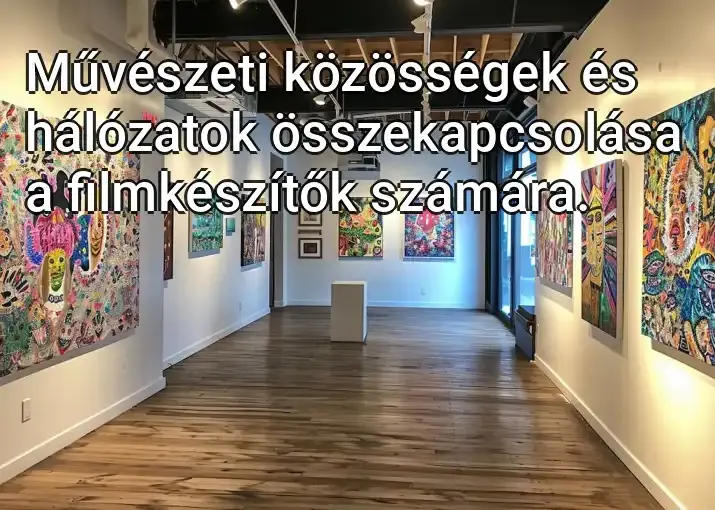 Művészeti közösségek és hálózatok összekapcsolása a filmkészítők számára.