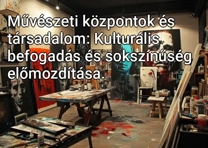 Művészeti központok és társadalom: Kulturális befogadás és sokszínűség előmozdítása.