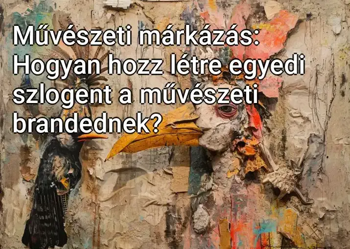 Művészeti márkázás: Hogyan hozz létre egyedi szlogent a művészeti brandednek?