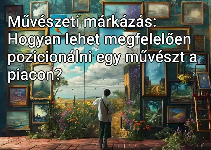 Művészeti márkázás: Hogyan lehet megfelelően pozicionálni egy művészt a piacon?