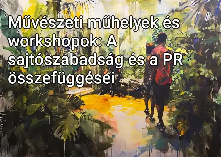 Művészeti műhelyek és workshopok: A sajtószabadság és a PR összefüggései