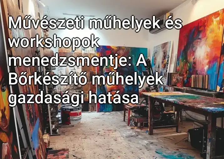 Művészeti műhelyek és workshopok menedzsmentje: A Bőrkészítő műhelyek gazdasági hatása