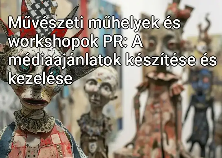 Művészeti műhelyek és workshopok PR: A médiaajánlatok készítése és kezelése