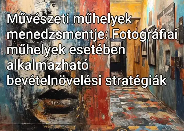 Művészeti műhelyek menedzsmentje: Fotográfiai műhelyek esetében alkalmazható bevételnövelési stratégiák