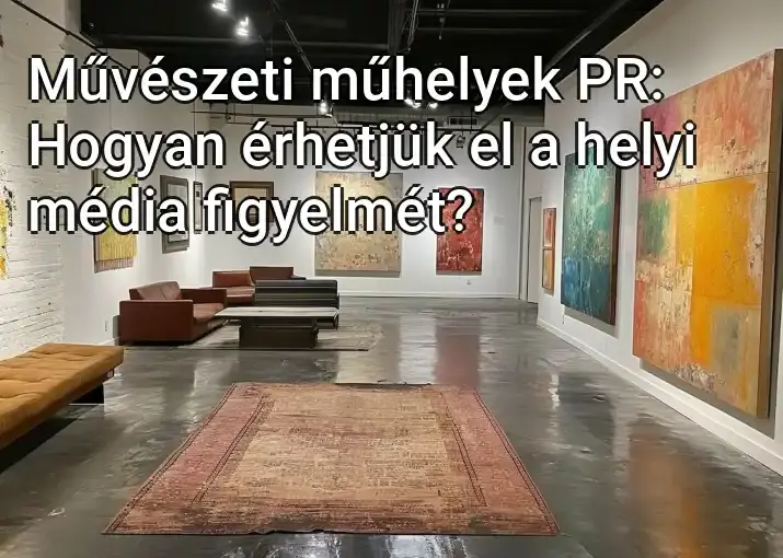 Művészeti műhelyek PR: Hogyan érhetjük el a helyi média figyelmét?