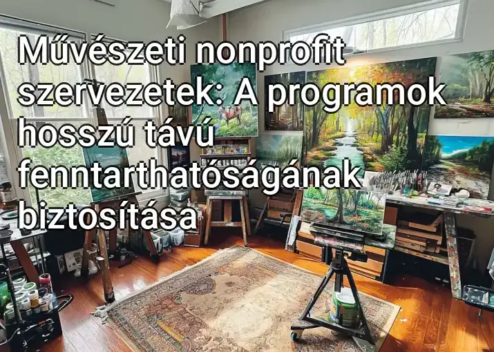 Művészeti nonprofit szervezetek: A programok hosszú távú fenntarthatóságának biztosítása