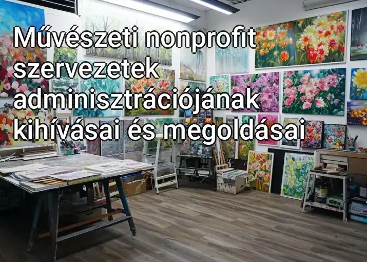 Művészeti nonprofit szervezetek adminisztrációjának kihívásai és megoldásai