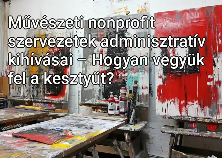 Művészeti nonprofit szervezetek adminisztratív kihívásai – Hogyan vegyük fel a kesztyűt?