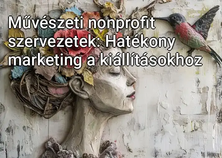 Művészeti nonprofit szervezetek: Hatékony marketing a kiállításokhoz