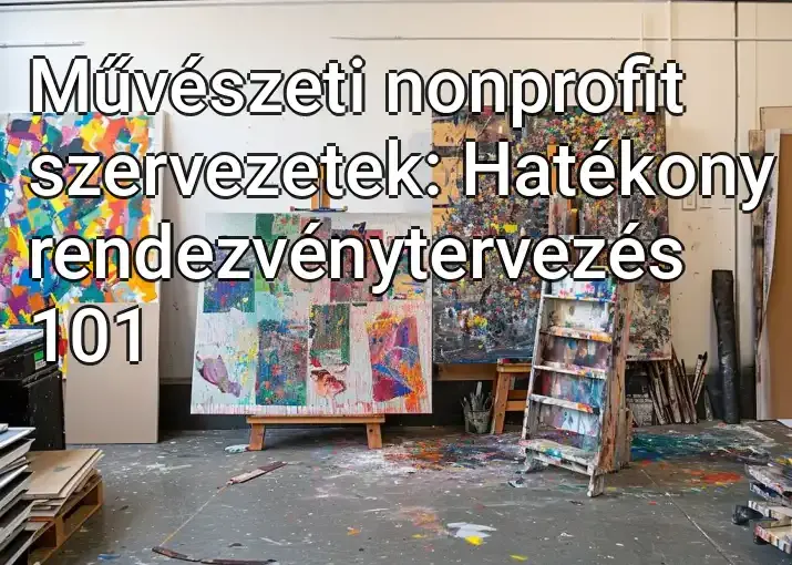 Művészeti nonprofit szervezetek: Hatékony rendezvénytervezés 101