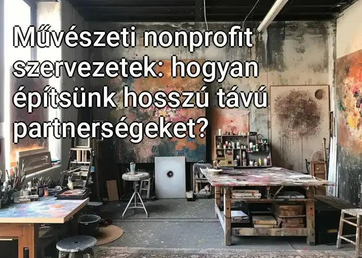 Művészeti nonprofit szervezetek: hogyan építsünk hosszú távú partnerségeket?