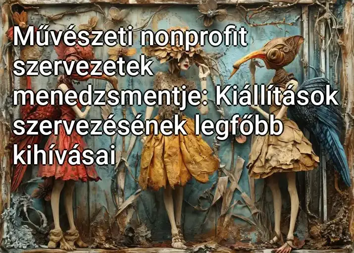 Művészeti nonprofit szervezetek menedzsmentje: Kiállítások szervezésének legfőbb kihívásai