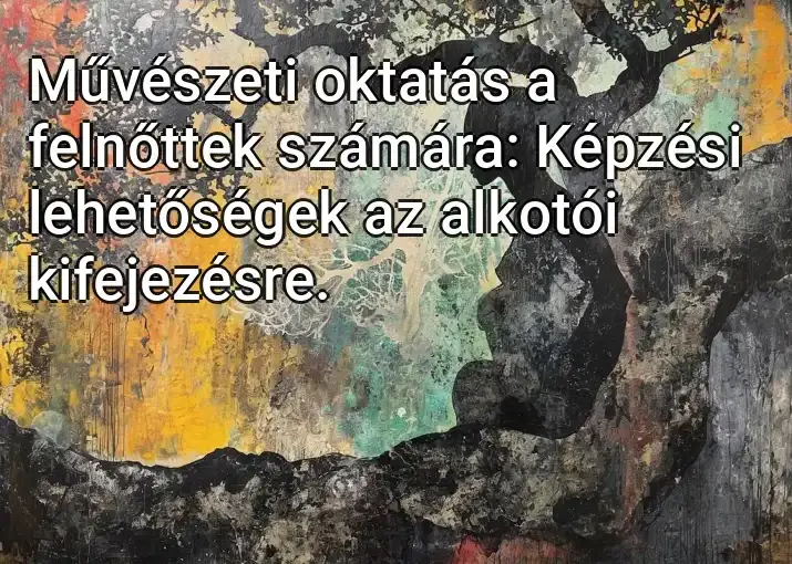 Művészeti oktatás a felnőttek számára: Képzési lehetőségek az alkotói kifejezésre.