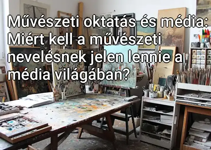 Művészeti oktatás és média: Miért kell a művészeti nevelésnek jelen lennie a média világában?