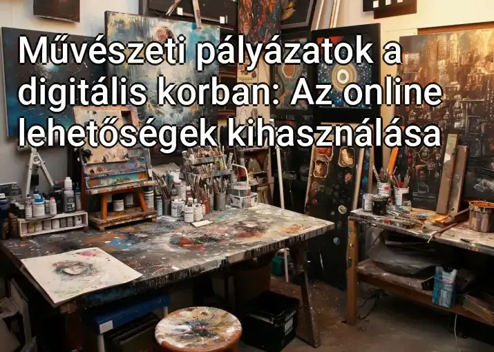 Művészeti pályázatok a digitális korban: Az online lehetőségek kihasználása