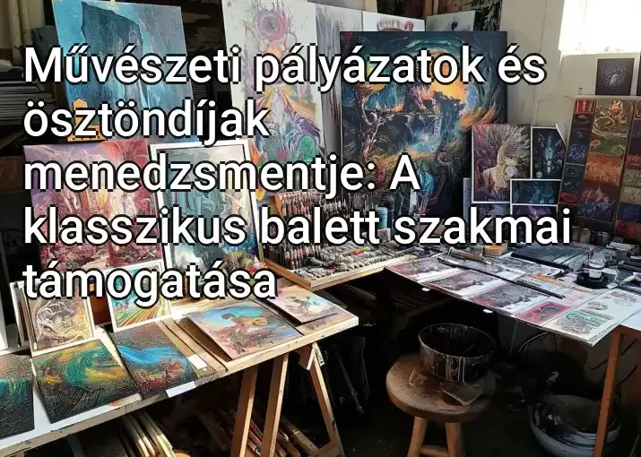 Művészeti pályázatok és ösztöndíjak menedzsmentje: A klasszikus balett szakmai támogatása