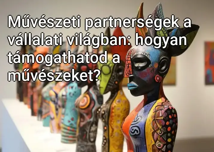 Művészeti partnerségek a vállalati világban: hogyan támogathatod a művészeket?