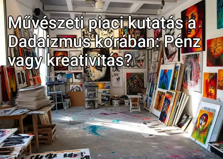 Művészeti piaci kutatás a Dadaizmus korában: Pénz vagy kreativitás?