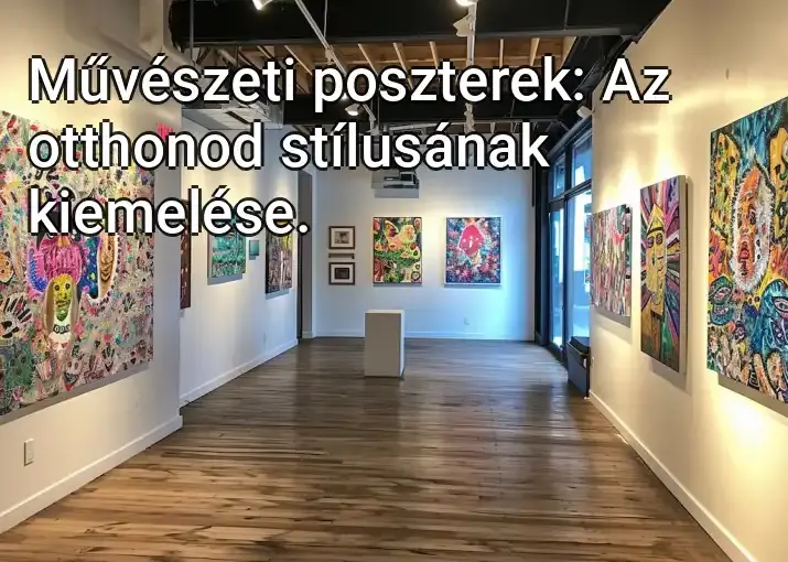 Művészeti poszterek: Az otthonod stílusának kiemelése.