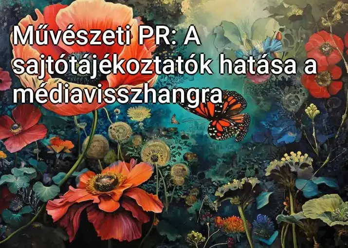 Művészeti PR: A sajtótájékoztatók hatása a médiavisszhangra