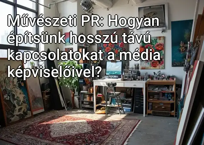 Művészeti PR: Hogyan építsünk hosszú távú kapcsolatokat a média képviselőivel?