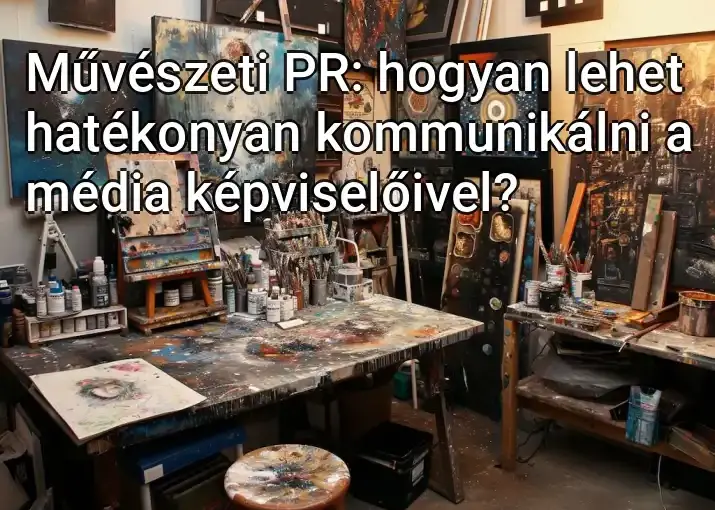 Művészeti PR: hogyan lehet hatékonyan kommunikálni a média képviselőivel?