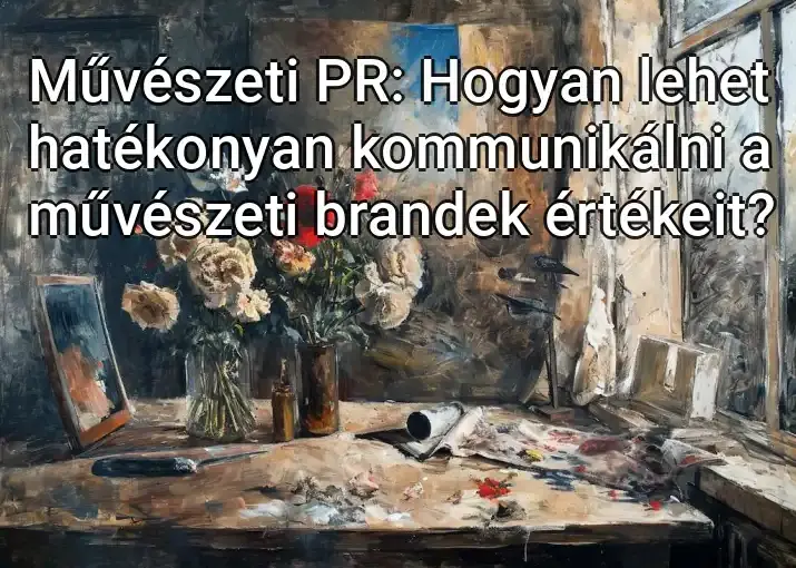 Művészeti PR: Hogyan lehet hatékonyan kommunikálni a művészeti brandek értékeit?