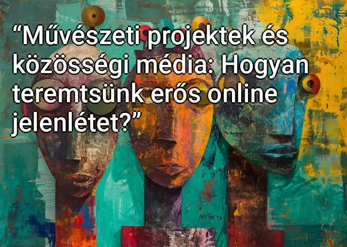 “Művészeti projektek és közösségi média: Hogyan teremtsünk erős online jelenlétet?”