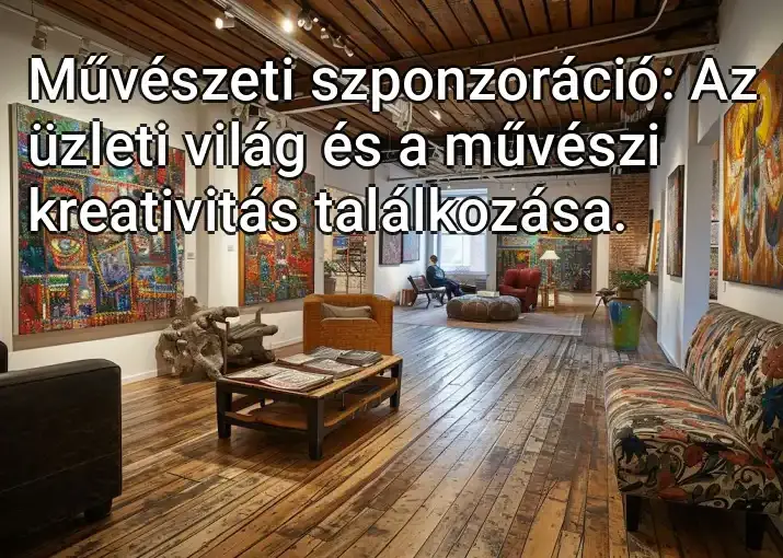 Művészeti szponzoráció: Az üzleti világ és a művészi kreativitás találkozása.