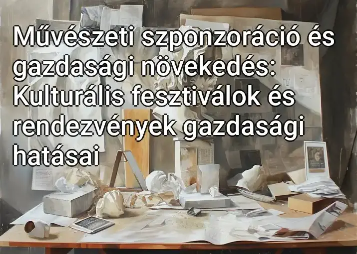 Művészeti szponzoráció és gazdasági növekedés: Kulturális fesztiválok és rendezvények gazdasági hatásai