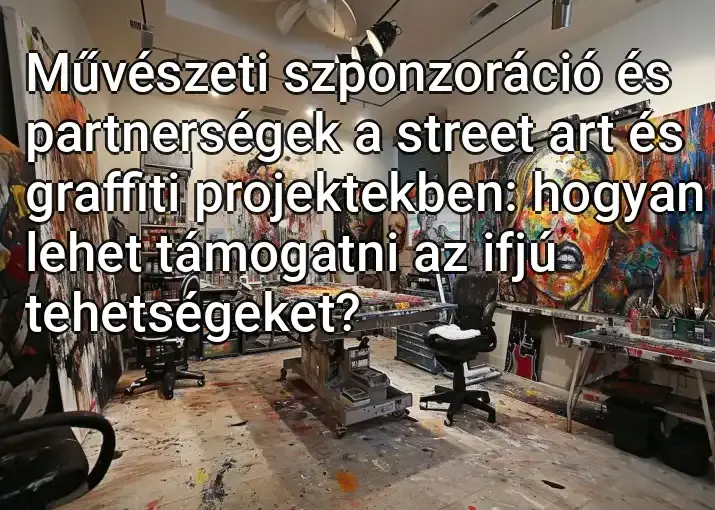 Művészeti szponzoráció és partnerségek a street art és graffiti projektekben: hogyan lehet támogatni az ifjú tehetségeket?