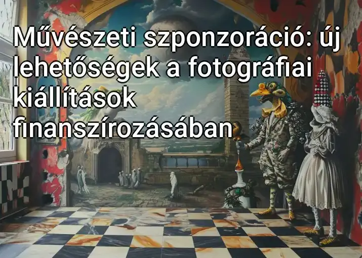 Művészeti szponzoráció: új lehetőségek a fotográfiai kiállítások finanszírozásában