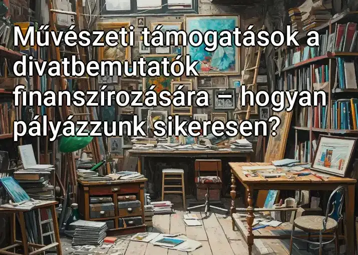 Művészeti támogatások a divatbemutatók finanszírozására – hogyan pályázzunk sikeresen?