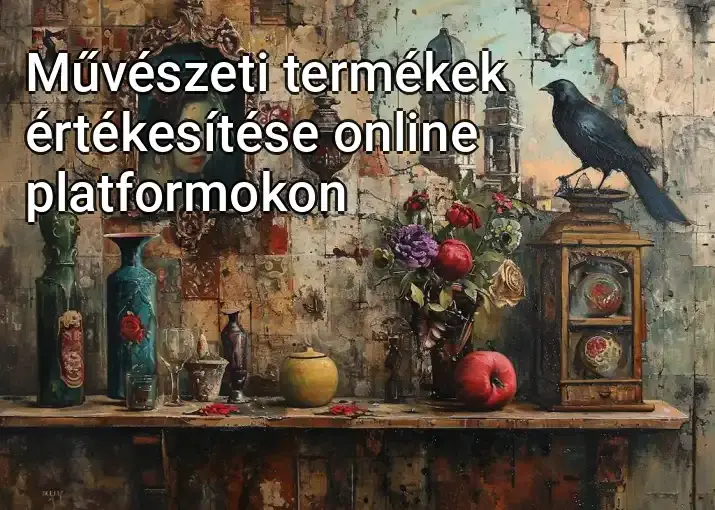 Művészeti termékek értékesítése online platformokon