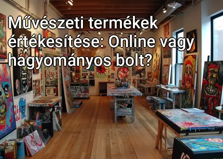 Művészeti termékek értékesítése: Online vagy hagyományos bolt?