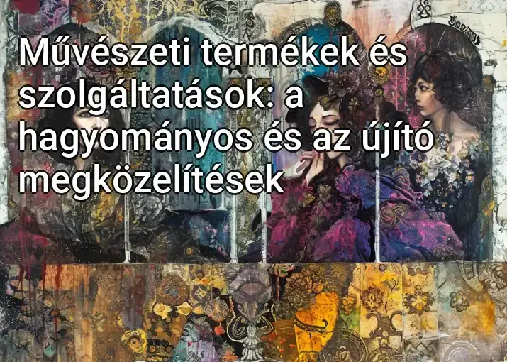 Művészeti termékek és szolgáltatások: a hagyományos és az újító megközelítések