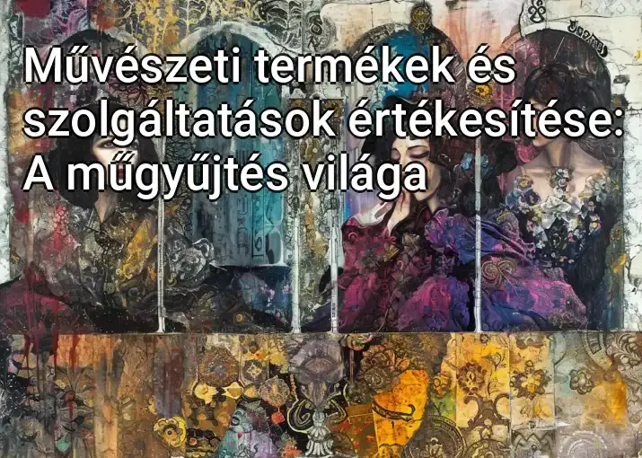 Művészeti termékek és szolgáltatások értékesítése: A műgyűjtés világa