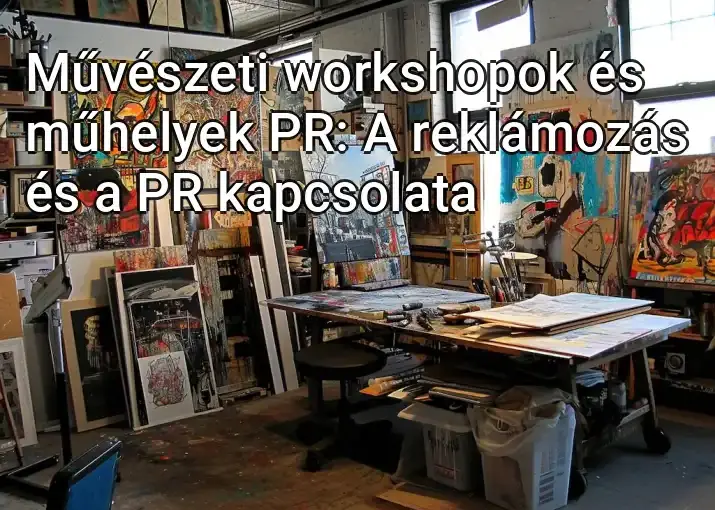 Művészeti workshopok és műhelyek PR: A reklámozás és a PR kapcsolata