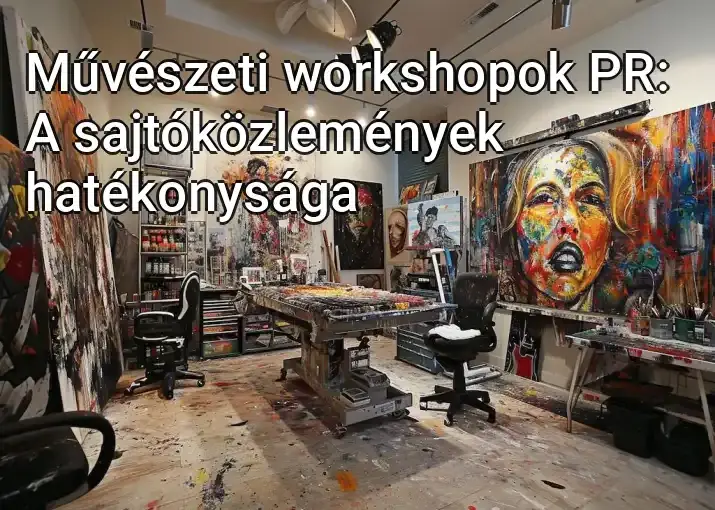 Művészeti workshopok PR: A sajtóközlemények hatékonysága